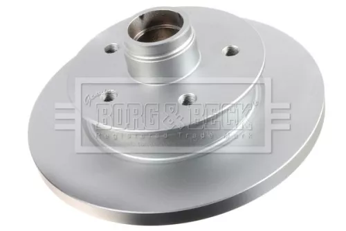 Borg and Beck Borg and Beck BBD5857S Single Front Solid Brake Disc Fits Vw Transporter 258mm 