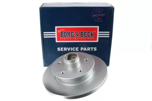 Single Front Solid Brake Disc Fits Vw Transporter 258mm