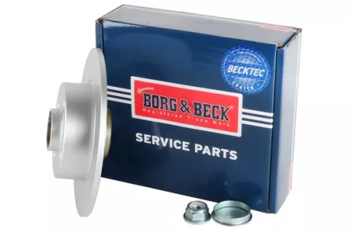 Single Rear Solid Brake Disc Fits Renault Clio Megane Modus / Grand Modus Twingo