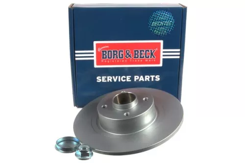 2x Rear Solid Brake Discs Fits Renault Megane Scénic 270mm