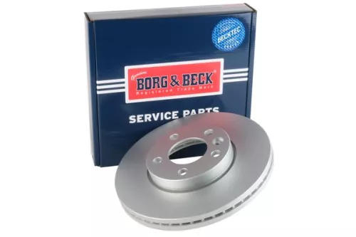 Borg and Beck Borg and Beck BBD5901S Single Front Vented Brake Disc Fits Vw California Multivan Touareg Transporter T 