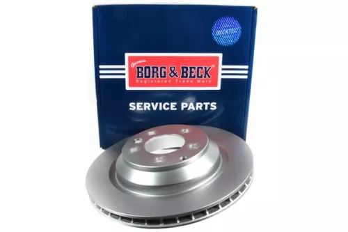 Single Rear Vented Brake Disc Fits Audi Porsche Vw Cayenne Q7 Touareg 358mm