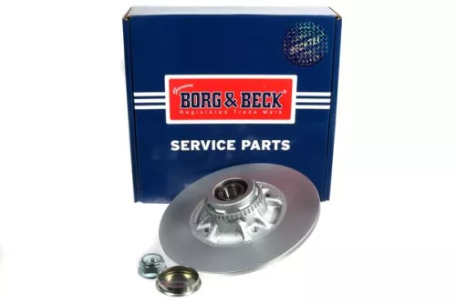 Borg and Beck Borg and Beck BBD5939S Single Rear Solid Brake Disc Fits Renault 19 Clio Megane 238mm 