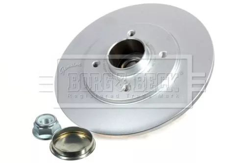 Borg and Beck Borg and Beck BBD5939S Single Rear Solid Brake Disc Fits Renault 19 Clio Megane 238mm 