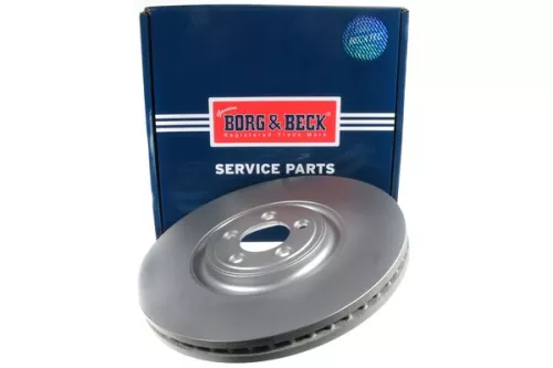 Single Front Vented Brake Disc Fits Jaguar F-type Xf Xj Xk 380mm