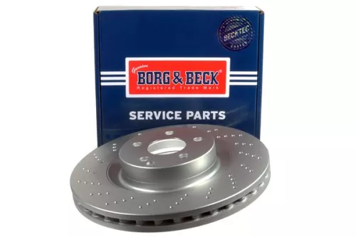 2x Front Front Left Front Right Perforated/vented Brake Discs For Mercedes E-cla