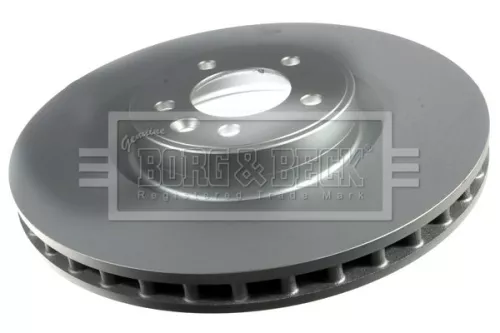 Borg and Beck Borg and Beck BBD5967S Single Front Vented Brake Disc Fits Land Rover Defender Discovery Range Rover Ra 