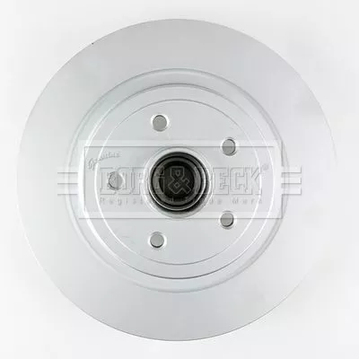 Borg and Beck Borg and Beck BBD5974S Single Rear Solid Brake Disc Fits Renault Clio 300mm 