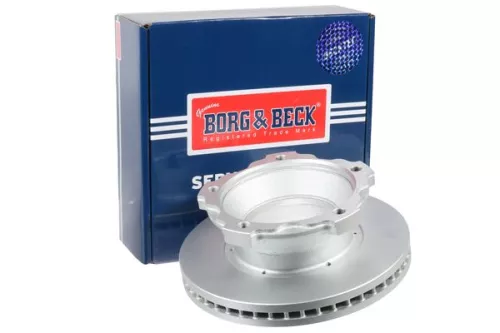 Borg and Beck Borg and Beck BBD6014S 2x Rear Vented Brake Discs For Isuzu Elf 275mm 