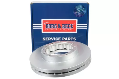 Borg and Beck Borg and Beck BBD6020S Single Rear Solid Brake Disc Fits Mitsubishi Canter (Fe5 Fe6) 310mm 