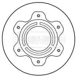 2x Rear Vented Brake Discs For Mercedes Sprinter 5-t 304mm