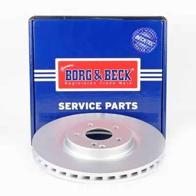 Borg and Beck Borg and Beck BBD6028S Single Front Vented Brake Disc Fits Mercedes C-class Clc-class Clk 330mm 