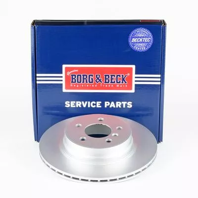 Single Rear Vented Brake Disc Fits Bmw 5 Series 330mm
