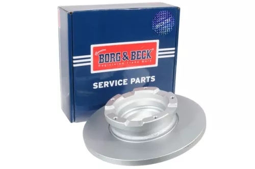 Borg and Beck Borg and Beck BBD6073S Single Rear Solid Brake Disc Fits Ford Tourneo Custom Transit Transit Custom 308 
