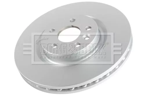 Borg and Beck Borg and Beck BBD6086S Single Front Vented Brake Disc Fits Jaguar Land Rover Discovery Sport E-pace Ran 