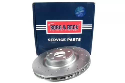 2x Front Perforated/vented Brake Discs For Mercedes Slk 344mm
