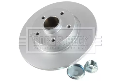 Borg and Beck Borg and Beck BBD6117S Single Rear Solid Brake Disc Fits Fiat Nissan Opel Renault Vauxhall Nv300 Talent 