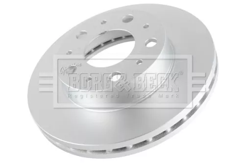 Borg and Beck Borg and Beck BBD6125S Single Front Vented Brake Disc Fits Citroën Fiat Opel Peugeot Vauxhall Boxer Duc 