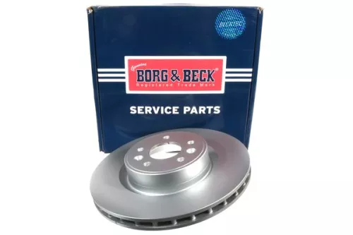 Single Front Vented Brake Disc Fits Renault Megane 340mm