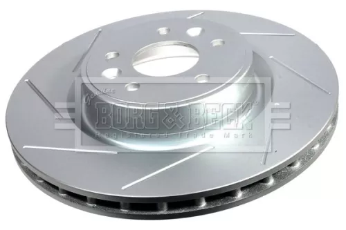 Borg and Beck Borg and Beck BBD6134S Single Front Vented Brake Disc Fits Renault Megane 340mm 