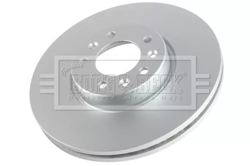 Borg and Beck Borg and Beck BBD6138S Single Front Vented Brake Disc Fits Citroën Fiat Opel Peugeot Toyota Vauxhall Ex 