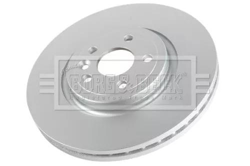 Borg and Beck Borg and Beck BBD6143S Single Front Vented Brake Disc Fits Jaguar Land Rover F-pace Range Rover Velar X 