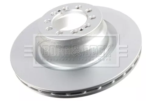 Borg and Beck Borg and Beck BBD6145S Single Front Vented Brake Disc Fits Renault Trucks Vauxhall Mascott Movano 290mm 