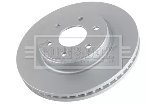 Borg and Beck Borg and Beck BBD6146S Single Front Vented Brake Disc Fits Nissan Renault Alaskan Navara Np300 296mm 