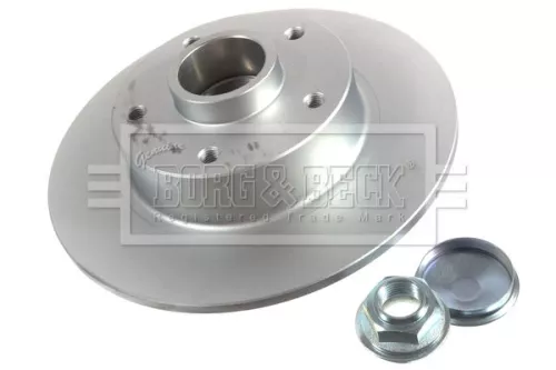 Borg and Beck Borg and Beck BBD6149S Single Rear Solid Brake Disc Fits Renault Megane 260mm 