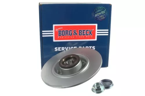 Borg and Beck Borg and Beck BBD6149S Single Rear Solid Brake Disc Fits Renault Megane 260mm 