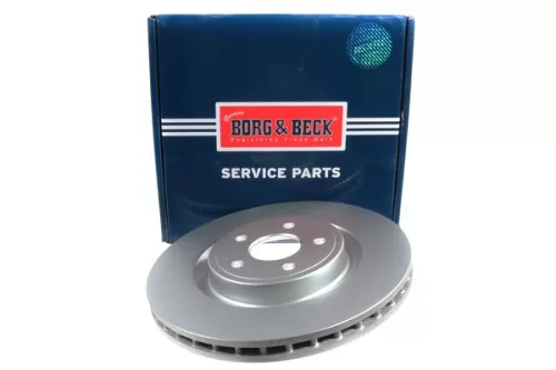 Borg and Beck Borg and Beck BBD6164S Single Front Vented Brake Disc Fits Jeep Grand Cherokee 380mm 