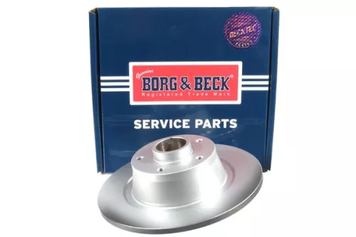 Borg and Beck Borg and Beck BBD6167S Single Rear Solid Brake Disc Fits Renault Megane 290mm 
