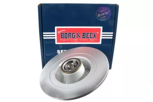Borg and Beck Borg and Beck BBD6167S Single Rear Solid Brake Disc Fits Renault Megane 290mm 