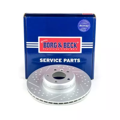 Single Rear Two-part Brake Disc Brake Disc Fits Bmw 1 2 3 4 Series 345mm