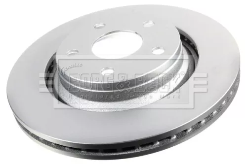 Borg and Beck Borg and Beck BBD6180S Single Front Vented Brake Disc Fits Jeep Wrangler 332mm 