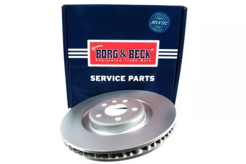 Borg and Beck Borg and Beck BBD6197S Single Front Left Vented Brake Disc Fits Porsche Macan 350mm 