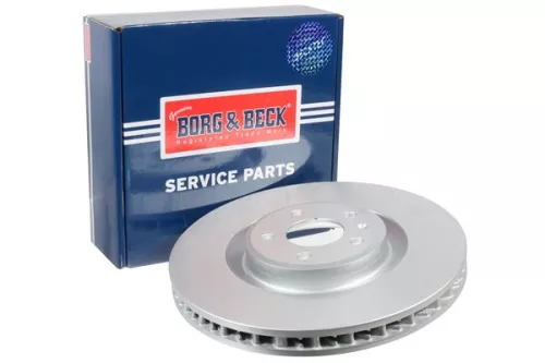 Borg and Beck Borg and Beck BBD6198S Single Front Right Vented Brake Disc Fits Porsche Macan 350mm 