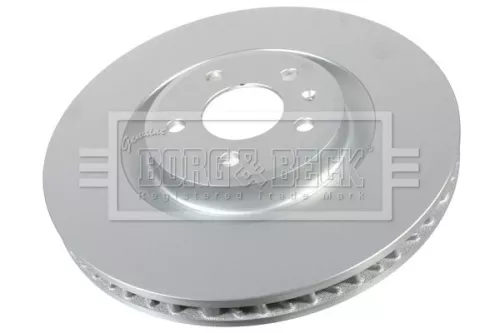 Borg and Beck Borg and Beck BBD6198S Single Front Right Vented Brake Disc Fits Porsche Macan 350mm 
