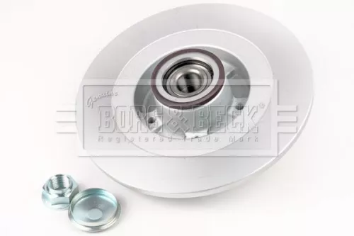 Borg and Beck Borg and Beck BBD6231S Single Rear Solid Brake Disc Fits Renault Grand Scénic Megane Scénic Talisman 29 