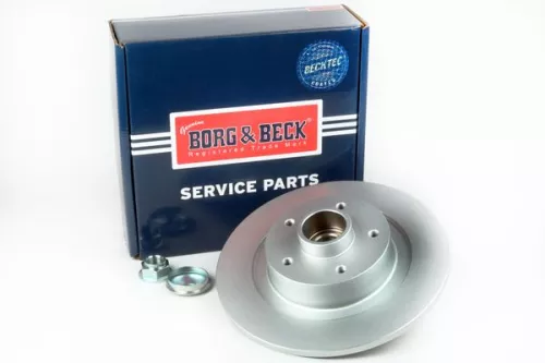 Borg and Beck Borg and Beck BBD6231S Single Rear Solid Brake Disc Fits Renault Grand Scénic Megane Scénic Talisman 29 