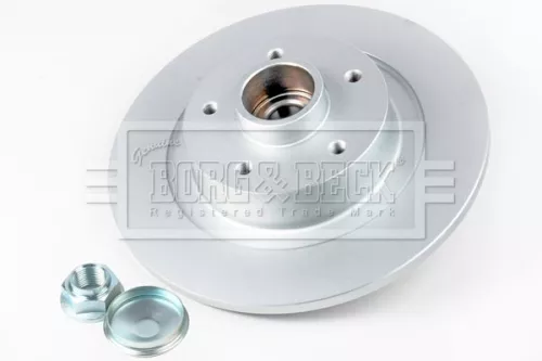Borg and Beck Borg and Beck BBD6231S Single Rear Solid Brake Disc Fits Renault Grand Scénic Megane Scénic Talisman 29 
