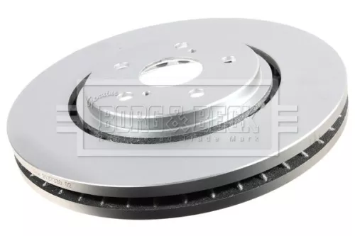 Borg and Beck Borg and Beck BBD6238S Single Front Vented Brake Disc Fits Lexus Toyota Bz4x Nx Rav 4 Rx 328mm 