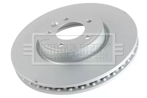 Borg and Beck Borg and Beck BBD6243S Single Front Vented Brake Disc Fits Land Rover Discovery Range Rover Sport 349mm 