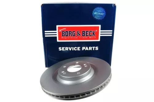 Single Front Vented Brake Disc Fits Hyundai I30 345mm