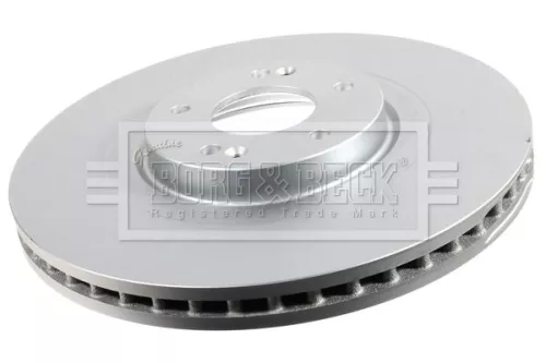 Borg and Beck Borg and Beck BBD6247S Single Front Vented Brake Disc Fits Hyundai Kia Santa Fe Sorento 340mm 
