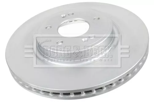 Borg and Beck Borg and Beck BBD6257S Single Front Vented Brake Disc Fits Genesis Kia G70 Stinger 320mm 