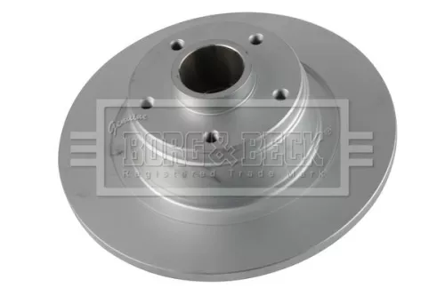 Borg and Beck Borg and Beck BBD6262S Single Rear Solid Brake Disc Fits Renault Megane 290mm 