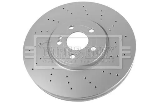 Borg and Beck Borg and Beck BBD6263S Single Front Perforated/vented Brake Disc Fits Mercedes A-class 350mm 