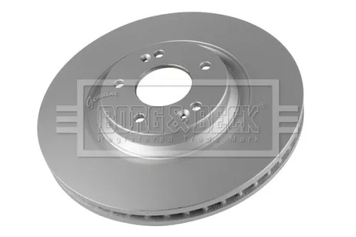 Borg and Beck Borg and Beck BBD6285S Single Front Vented Brake Disc Fits Hyundai I30 330mm 