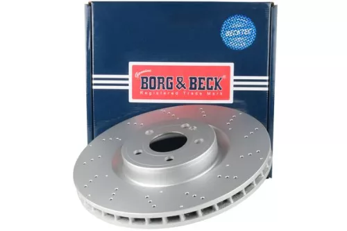 Borg and Beck Borg and Beck BBD6291S Single Front Perforated/vented Brake Disc Fits Mercedes A-class B-class Cla Gla  